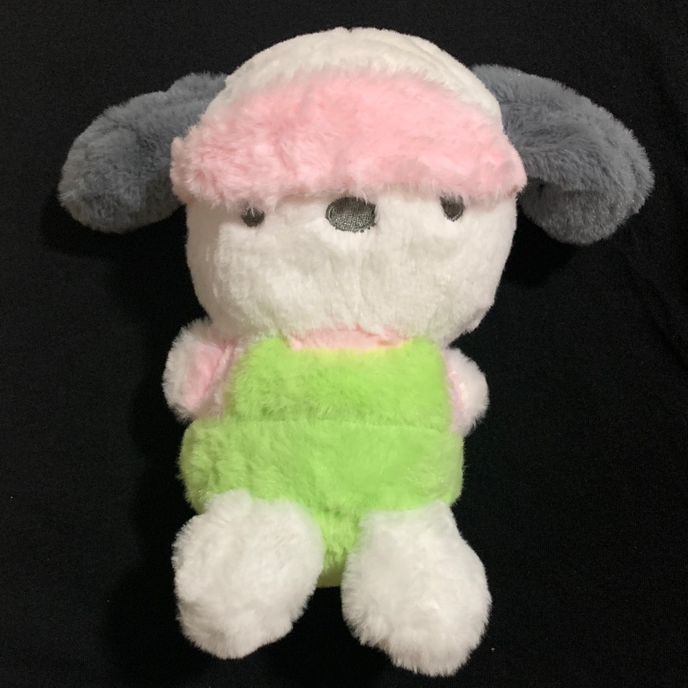 Pochacco Plush Spa Day Eye Mask 9” - Picture 2 of 5